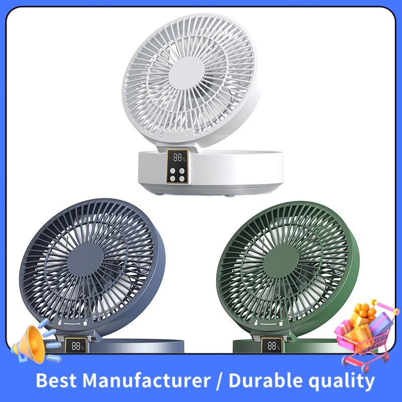 Remote Control Wireless Circulating Air Cooling Fan with LED Light ...