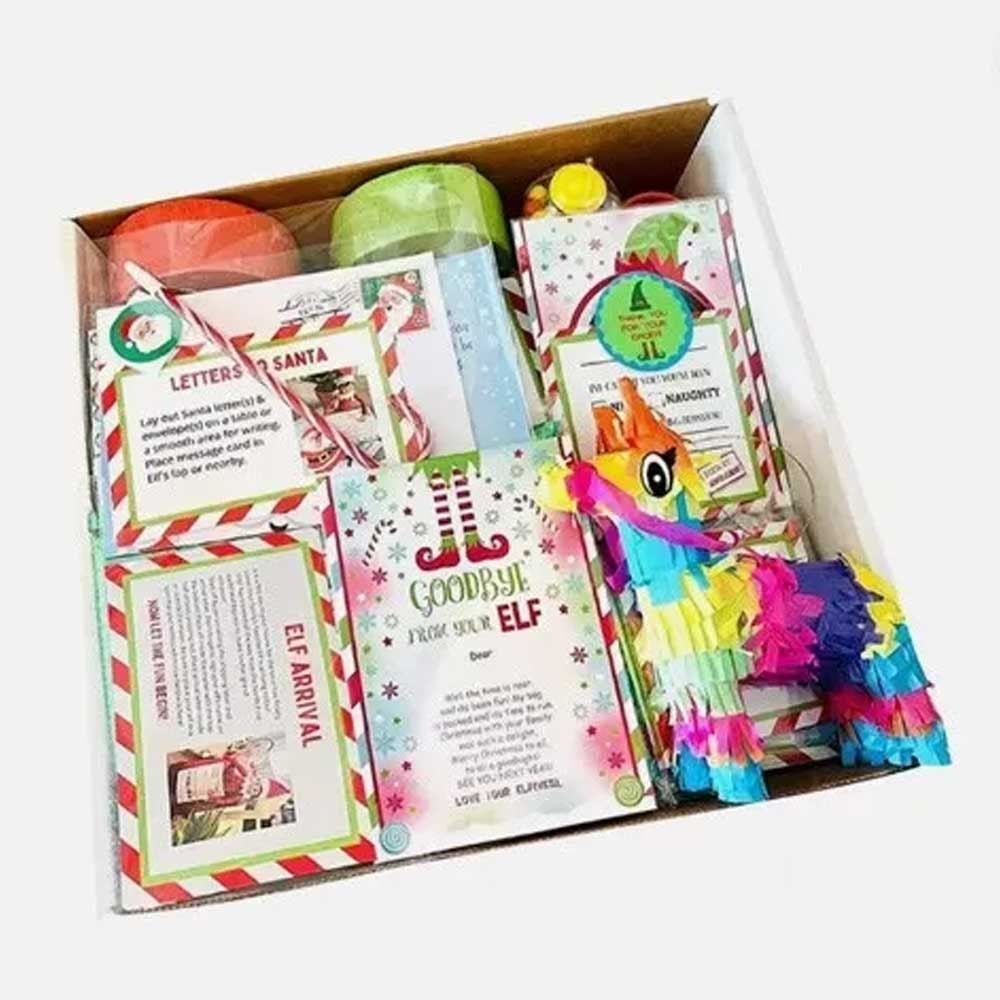 24 Days Elf Kit of Christmas Countdown Gift Funny On The Shelf Upgraded ...