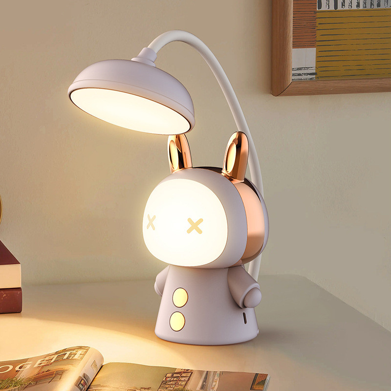 Cartoon Cartoon led Table Lamp Foldable Rechargeable Eye Protection ...