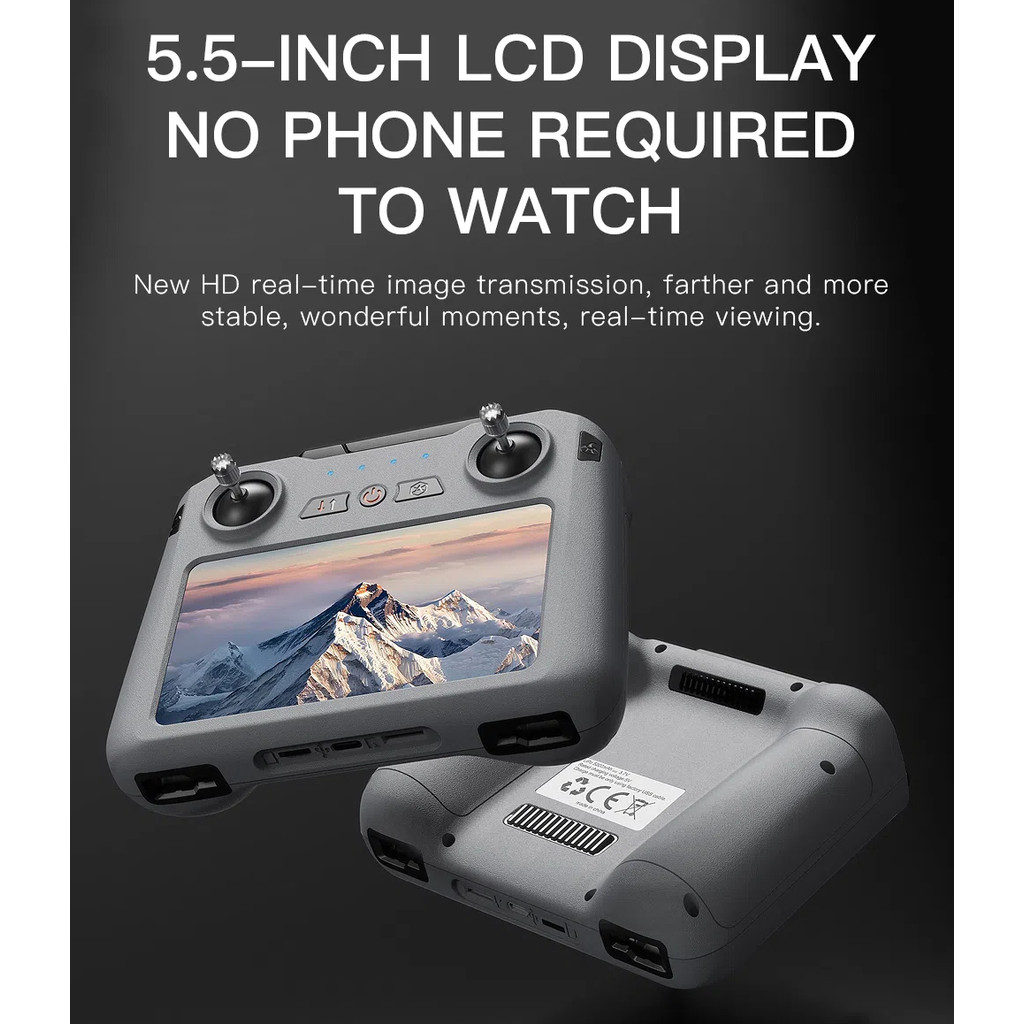 10KM 45 Minute Professional GPS Aerial Drone with Touch Screen Remote ...