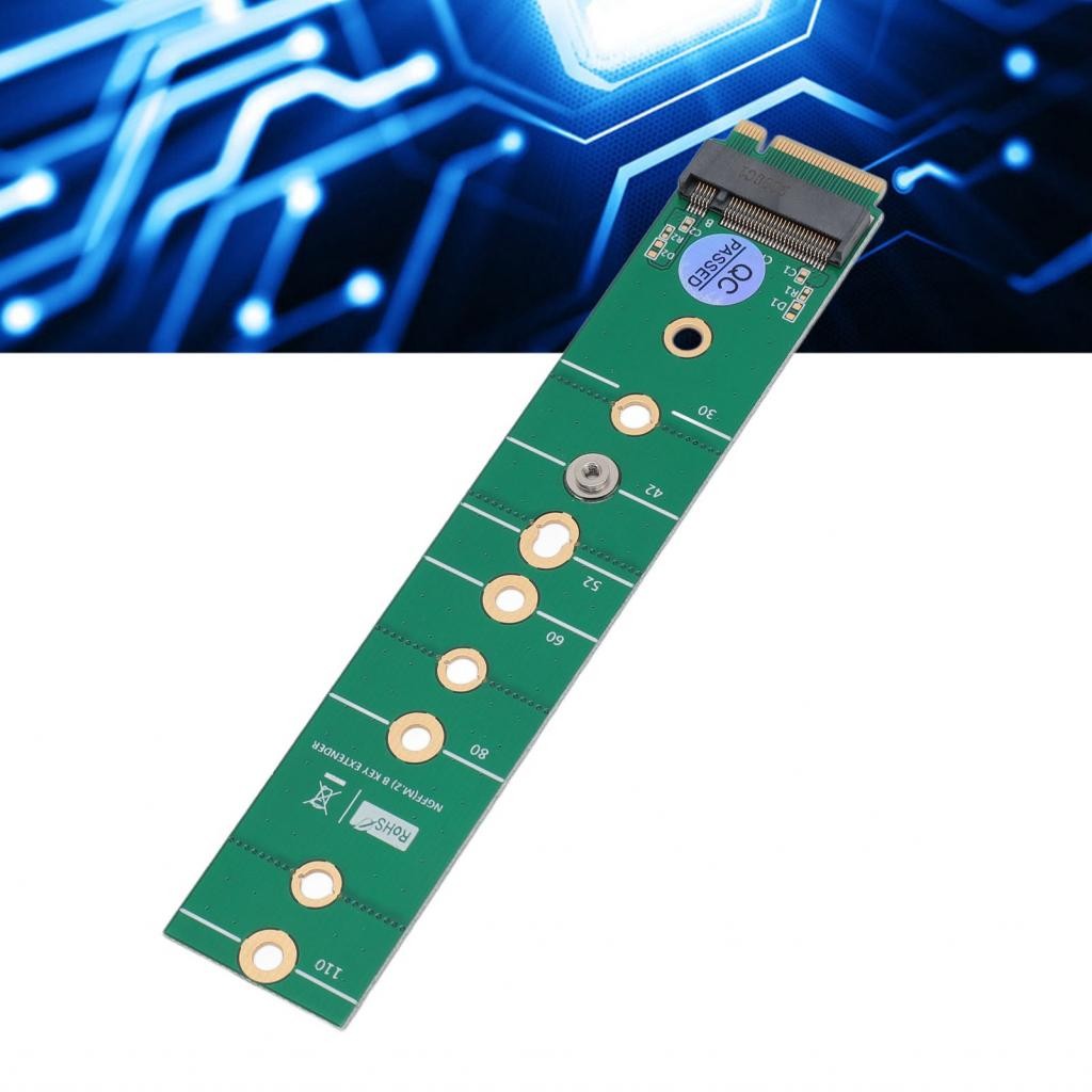 Uinfhyknd 4In1 Dual M.2 NGFF (Chiave B) SSD+Dual SATAIII 6G SSD/HDD a PCI 4X Adattatore convertitore con staffa bassa