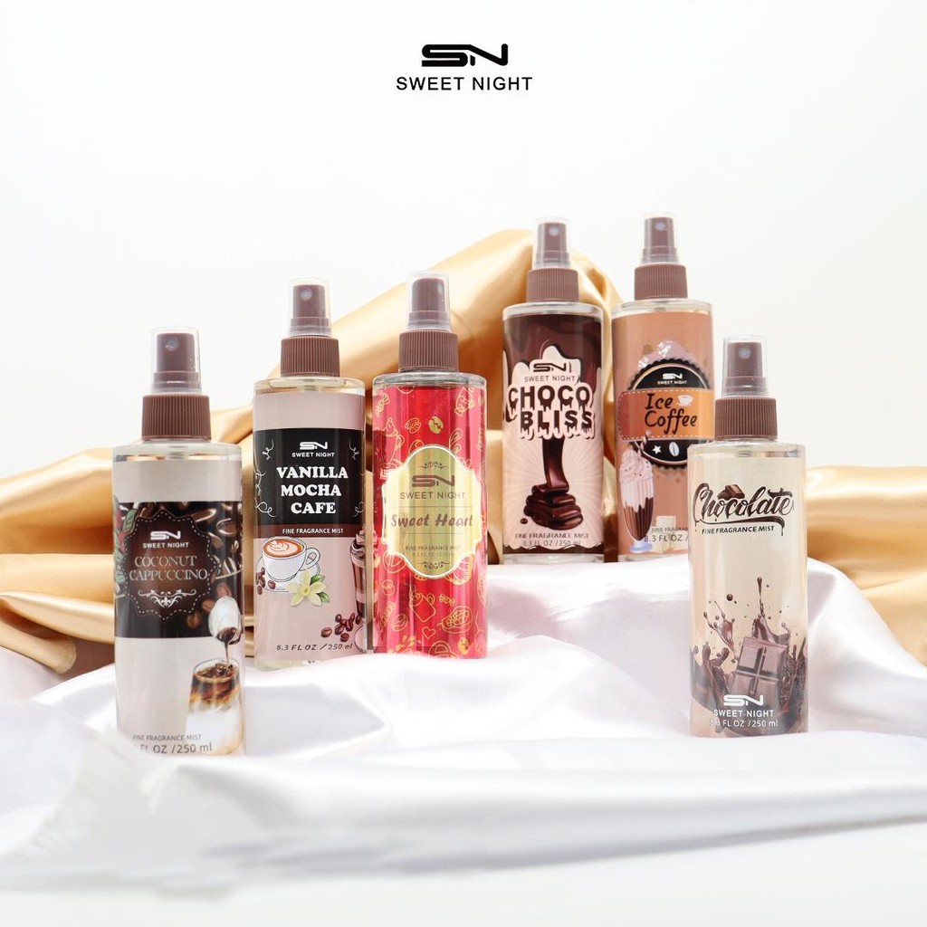 Sweet Night 250ml Brew & Bliss Collection Perfume Body Mist For Men ...