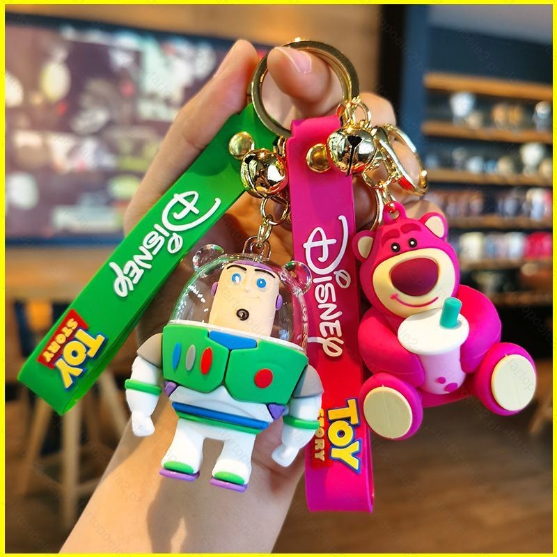 ST2 Toy Story key chain Sullivan Buzz Lightyear Lotso Alien Woody ...