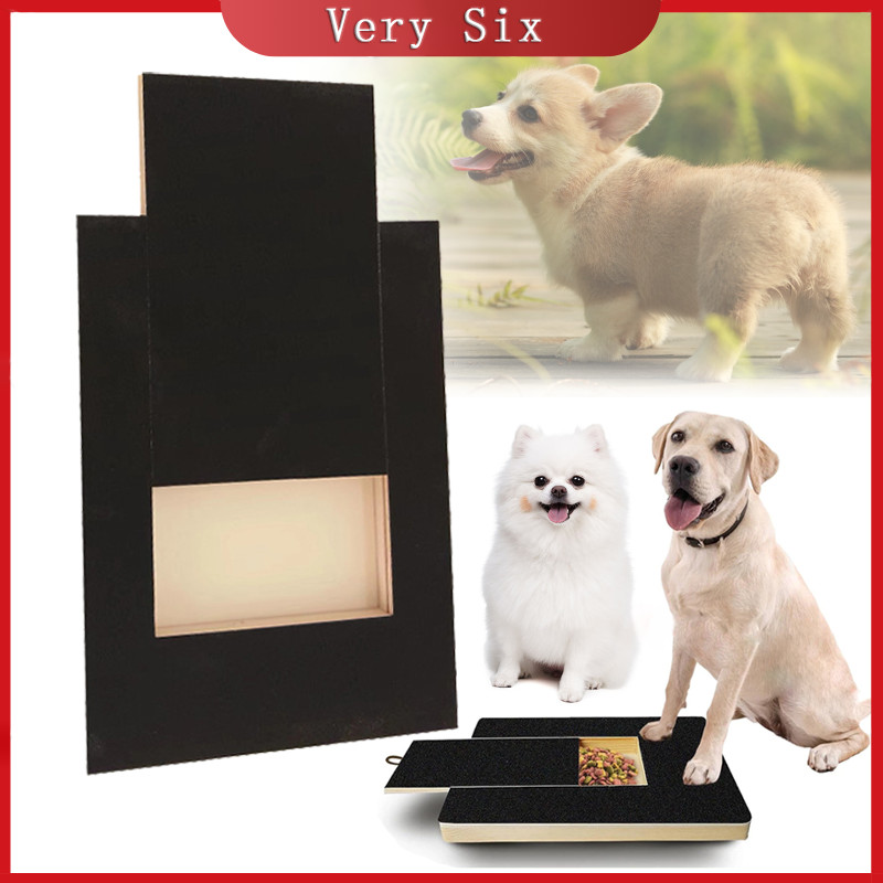 Dog Paw Scratch Pad Pet Nail Care File Board Wooden Sandpaper Board ...