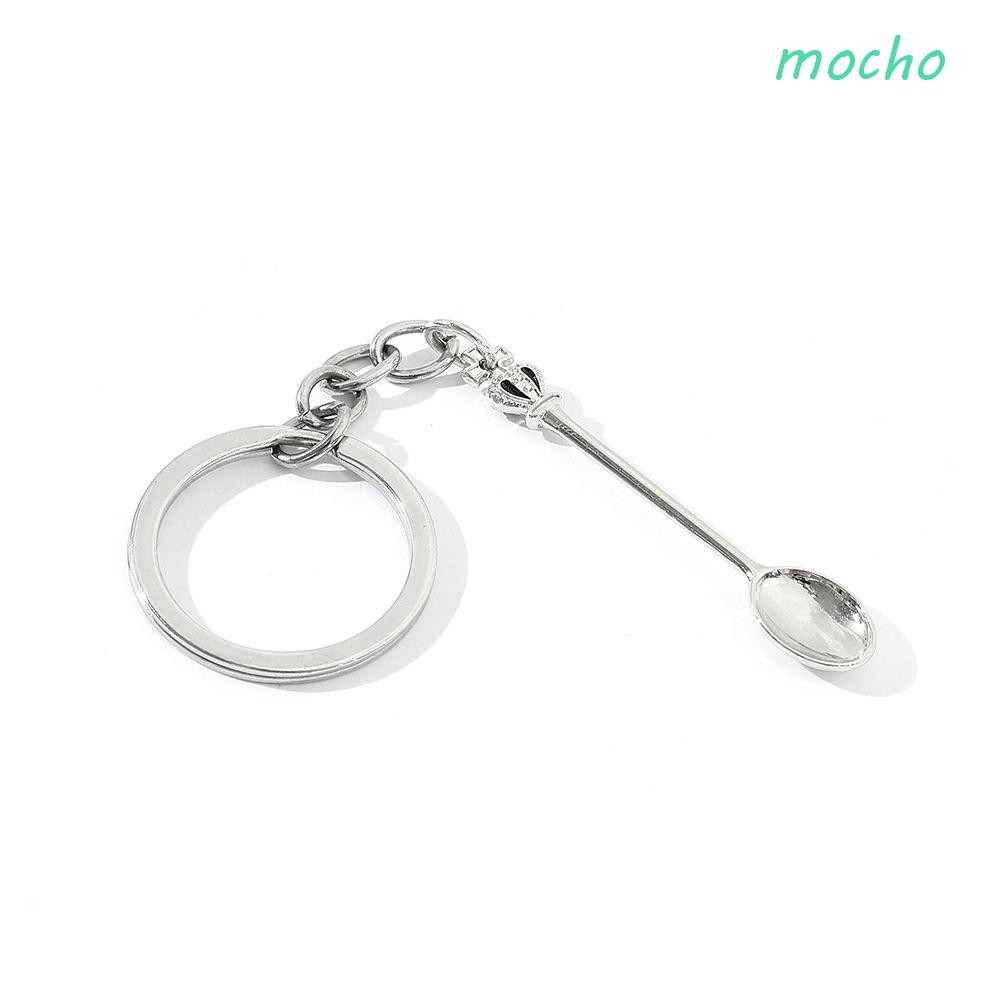 MOCHO Vintage Key Ring Kitchen Spoon Crown Trinkets Spoon Keychain ...