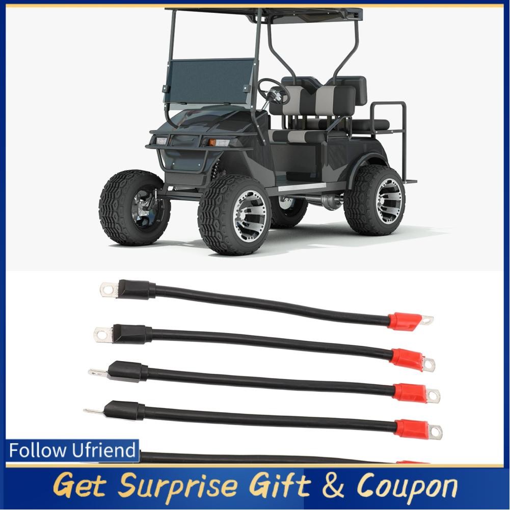 Ufriend 4Gauge Golf Cart Battery Cable PVC Insulating Sheath 5 Pcs Pure