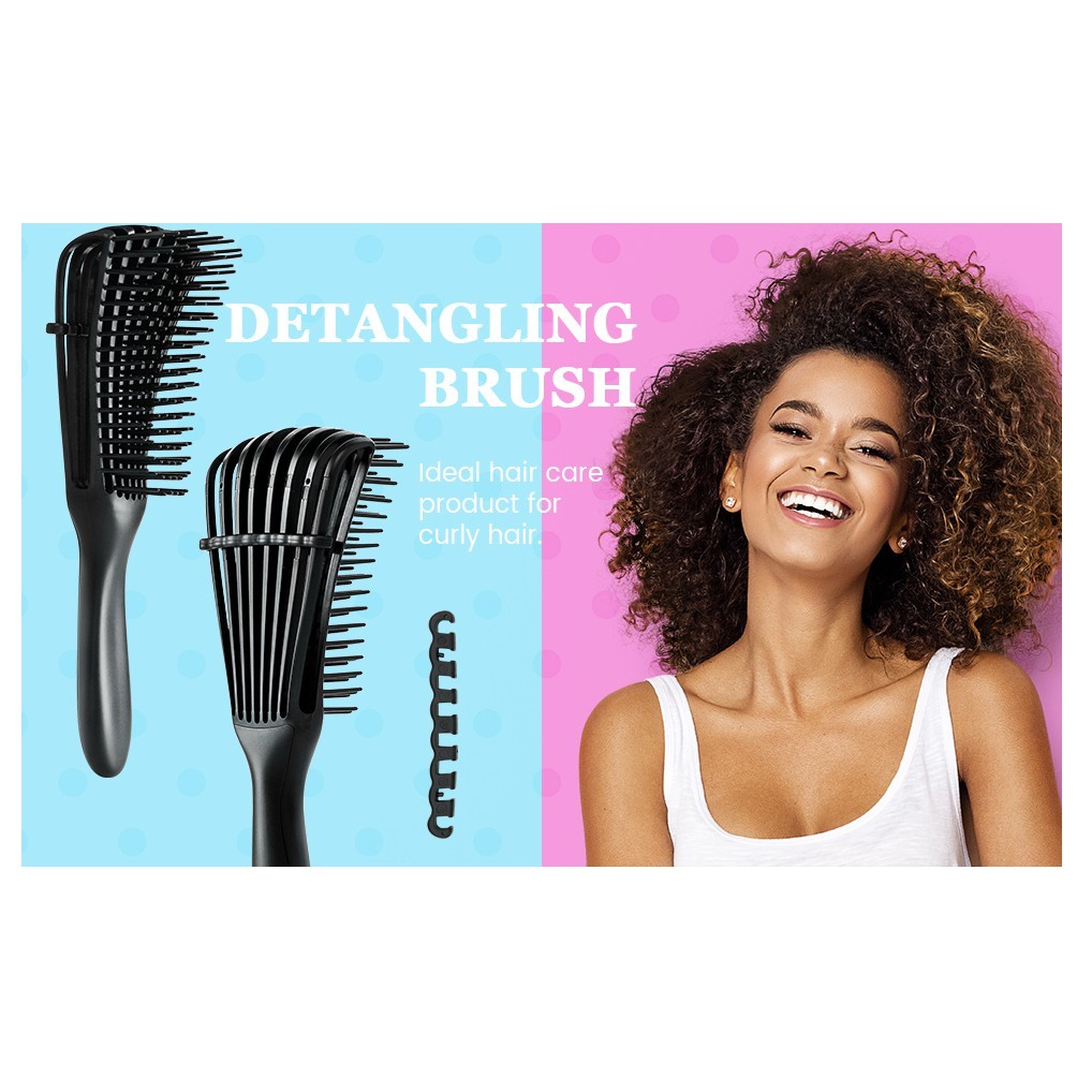 Protable Octopus Comb Straightens Hair Instantly Bid Farewell To Curvy ...