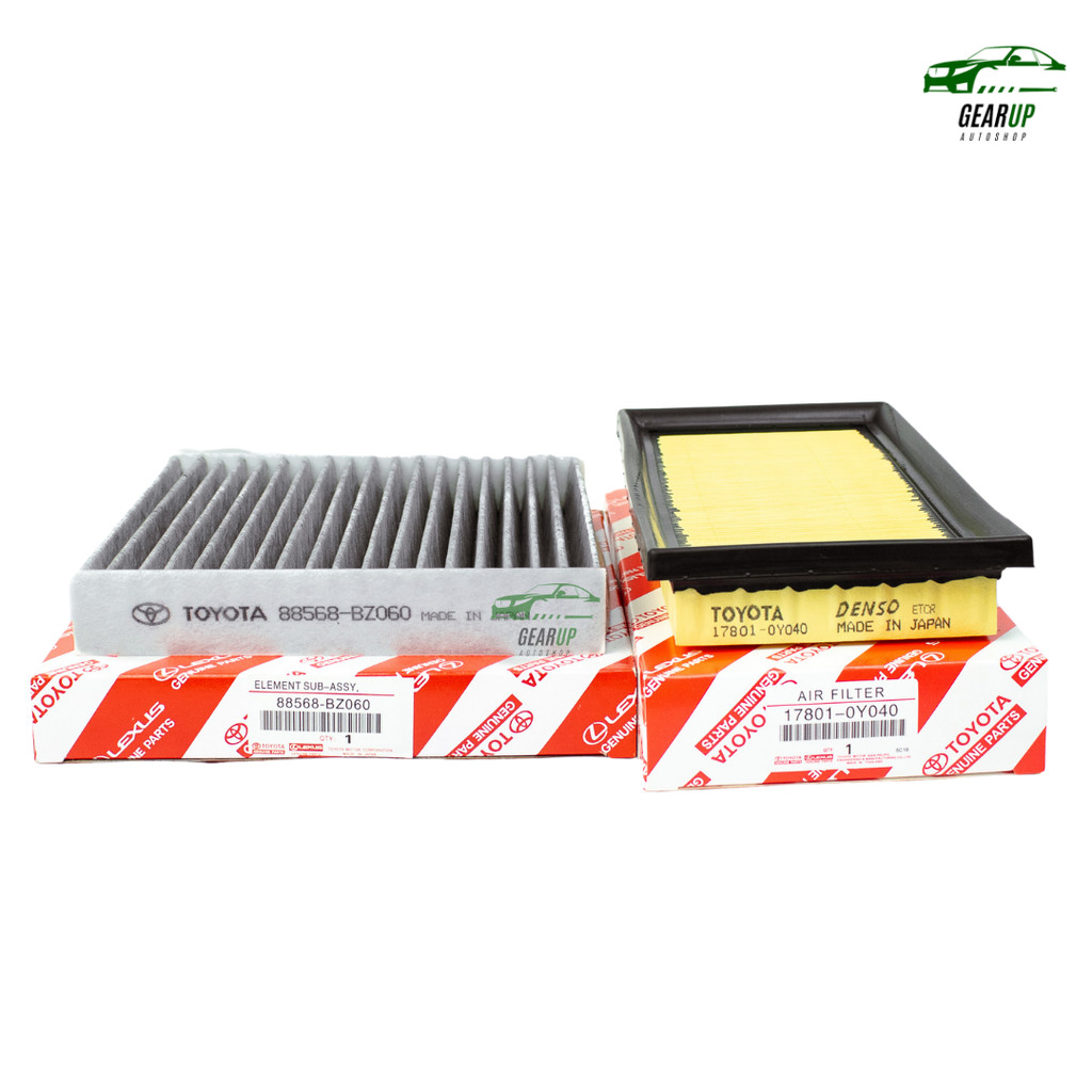 AIR & CABIN FILTERS for TOYOTA AVANZA (2016 - 2021) (88568-BZ060/17801 ...