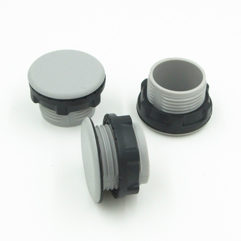 22mm Push Button Switch Plug Panel Plug Hole Plug Gray Plug Hole Plug ...