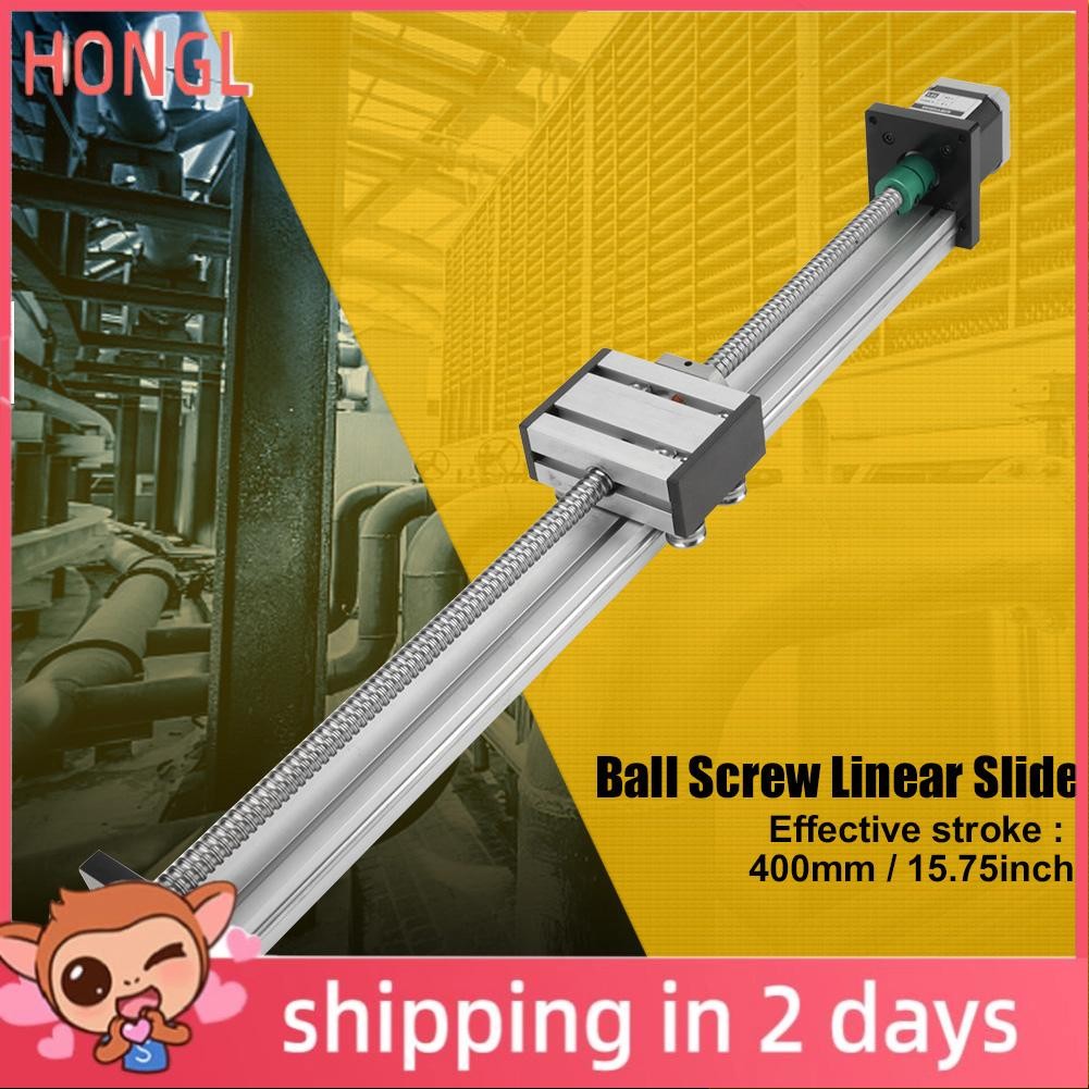 Honglai Ball Linear Slide Aluminum Stroke Long Stage Actuator Stepper ...