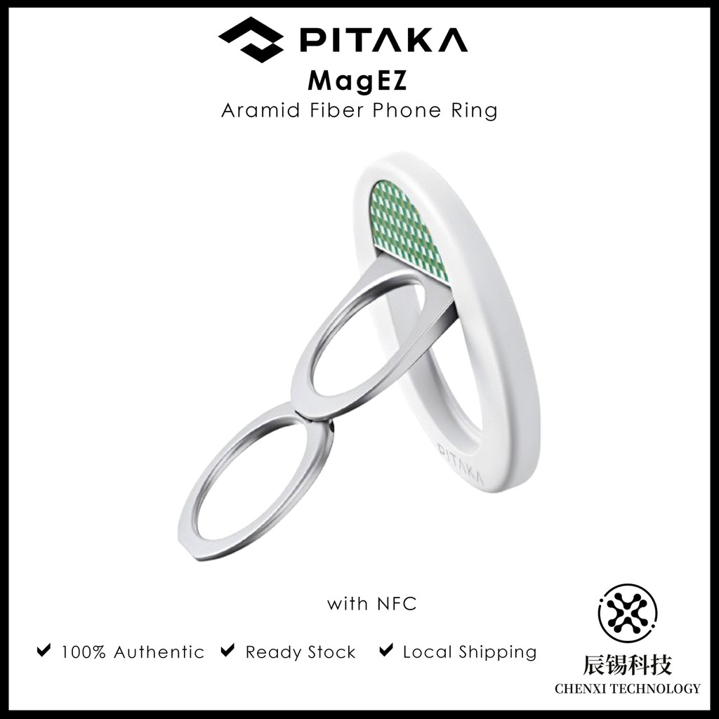 PITAKA MagEZ Grip 3 Aramid Fiber Phone Ring with NFC | Shopee Philippines