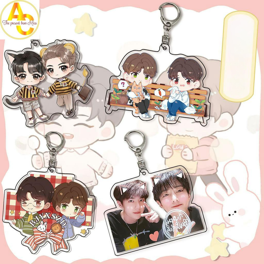 Bo Jun-Xiao Wang-Bo Xiao Zhan Character Keychain | Shopee Philippines