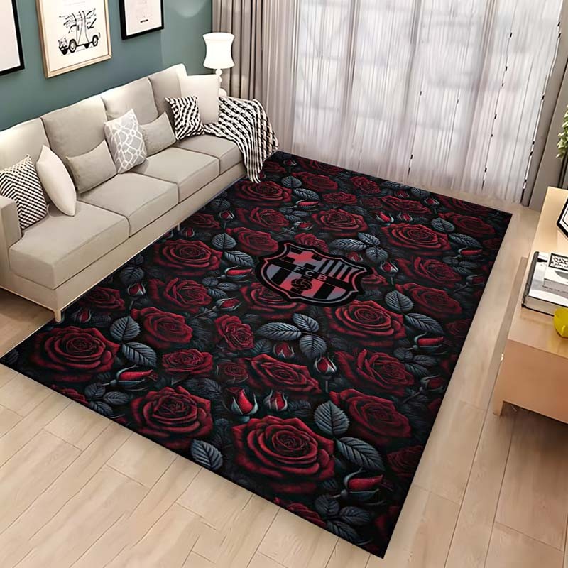 3D Barcelona rug, entrance mat, floor mat, play mat, cushion, stylish ...