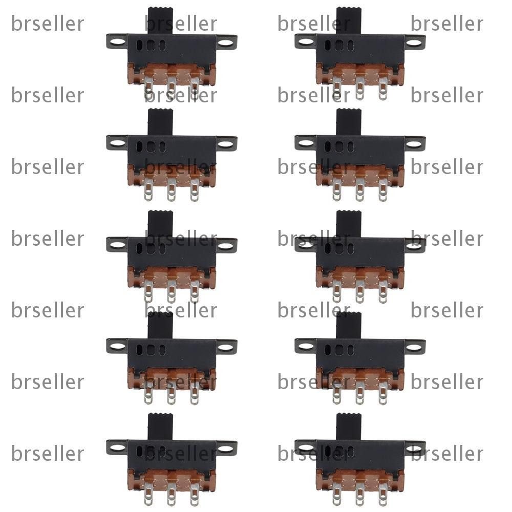 BRSELLER 10pcs Micro Mini Toggle Switch, 6 Pin 3 Position 50V 0.5A ...