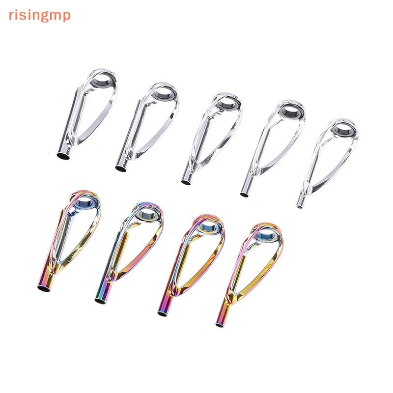 [risingmp] 1pc Sliver/Rainbow Top Tip Guide Ring Free of Tangle for ...