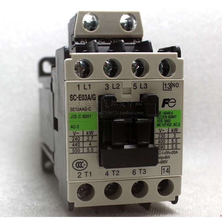 ムOriginal authentic Fuji Fe brake DC contactor SC-E03A G 110V 220V ...