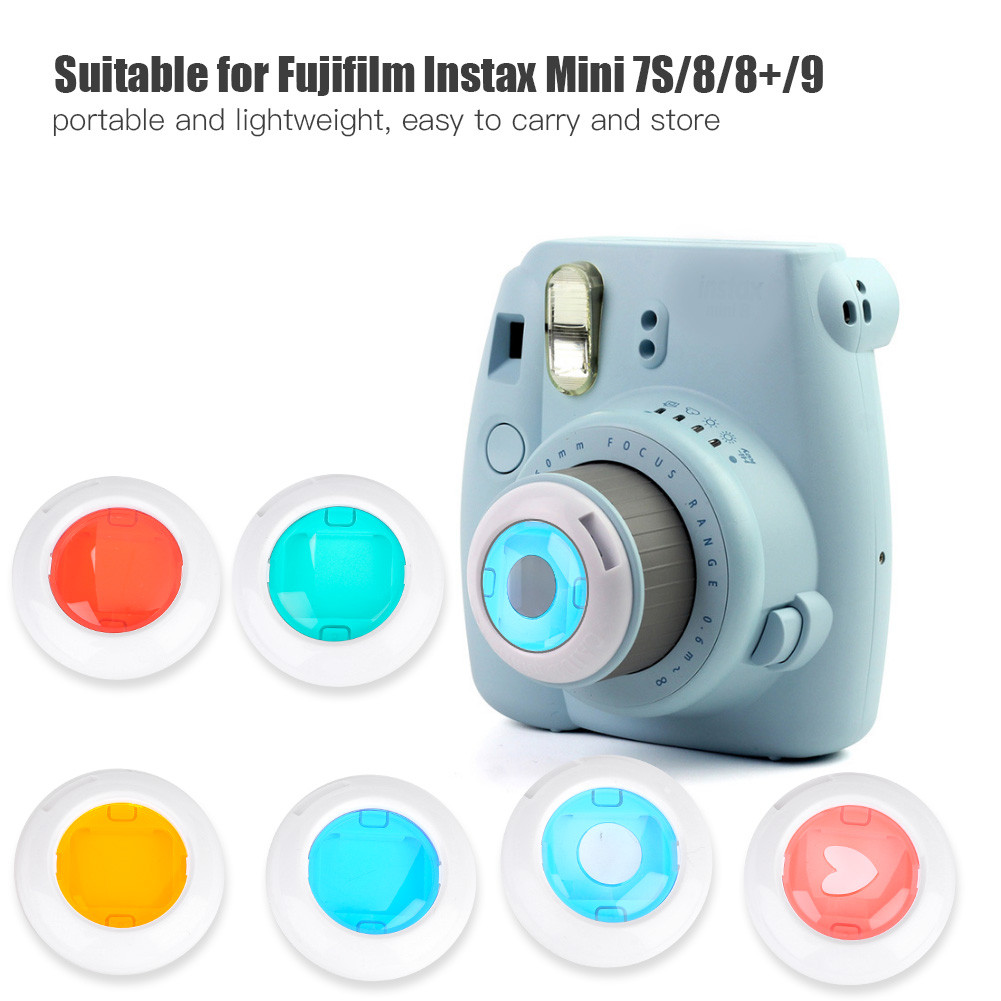 Tominihouse Portable Clearly Camera Flashlight Filters 4/6 Colors ...