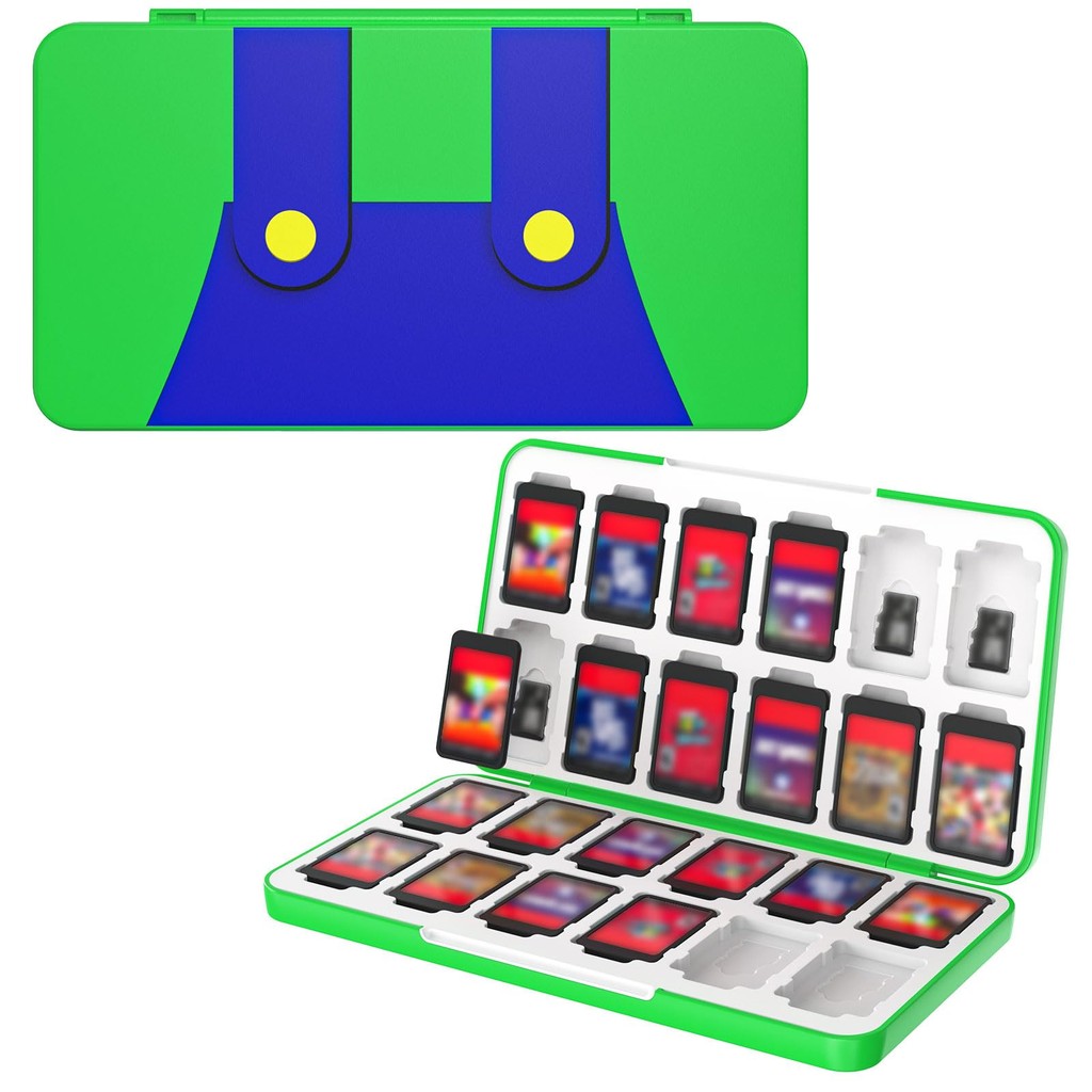Game card storage pouch 48 Nintendo Switch Cards / 24 Micro SD Cards ...