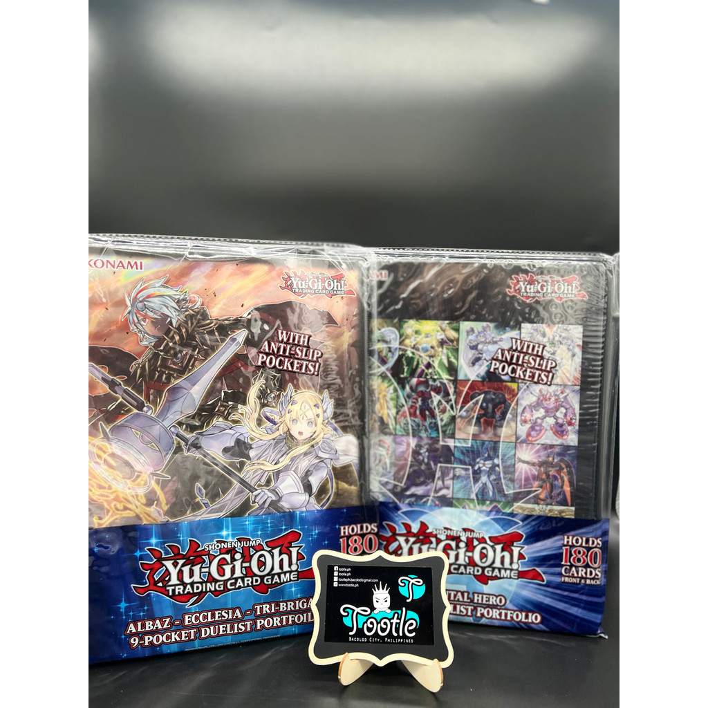 yugioh card portfolio Amazon.com: Yu-Gi-Oh! TRADING CARD GAME 9-Pocket Duelist Portfolio with  Gold Pride Cards : Toys & Games