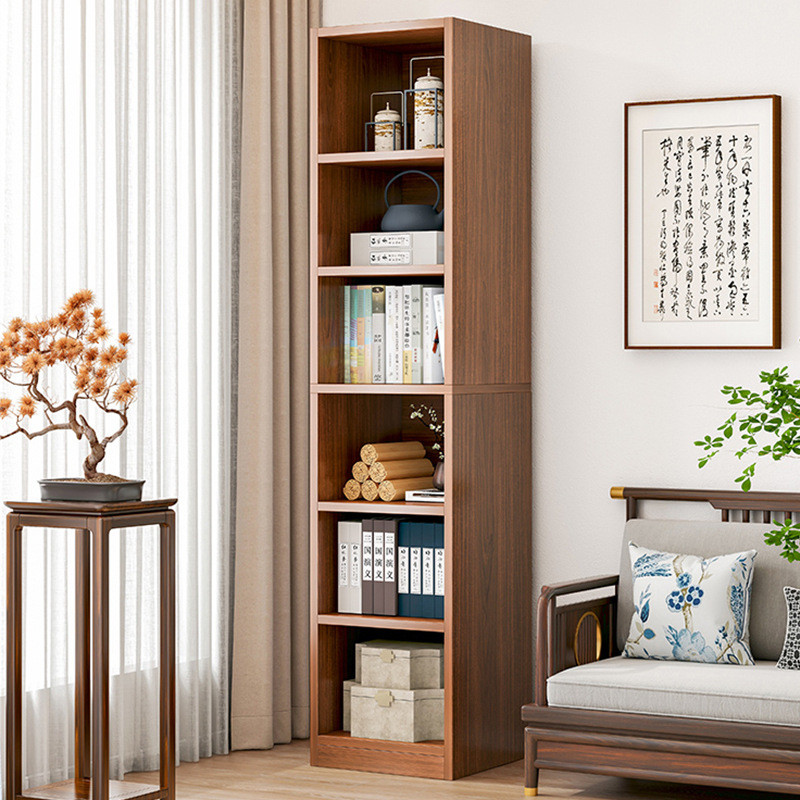 Bookshelf Floor Home Corner Living Room Simple Rack Burlywood Book ...