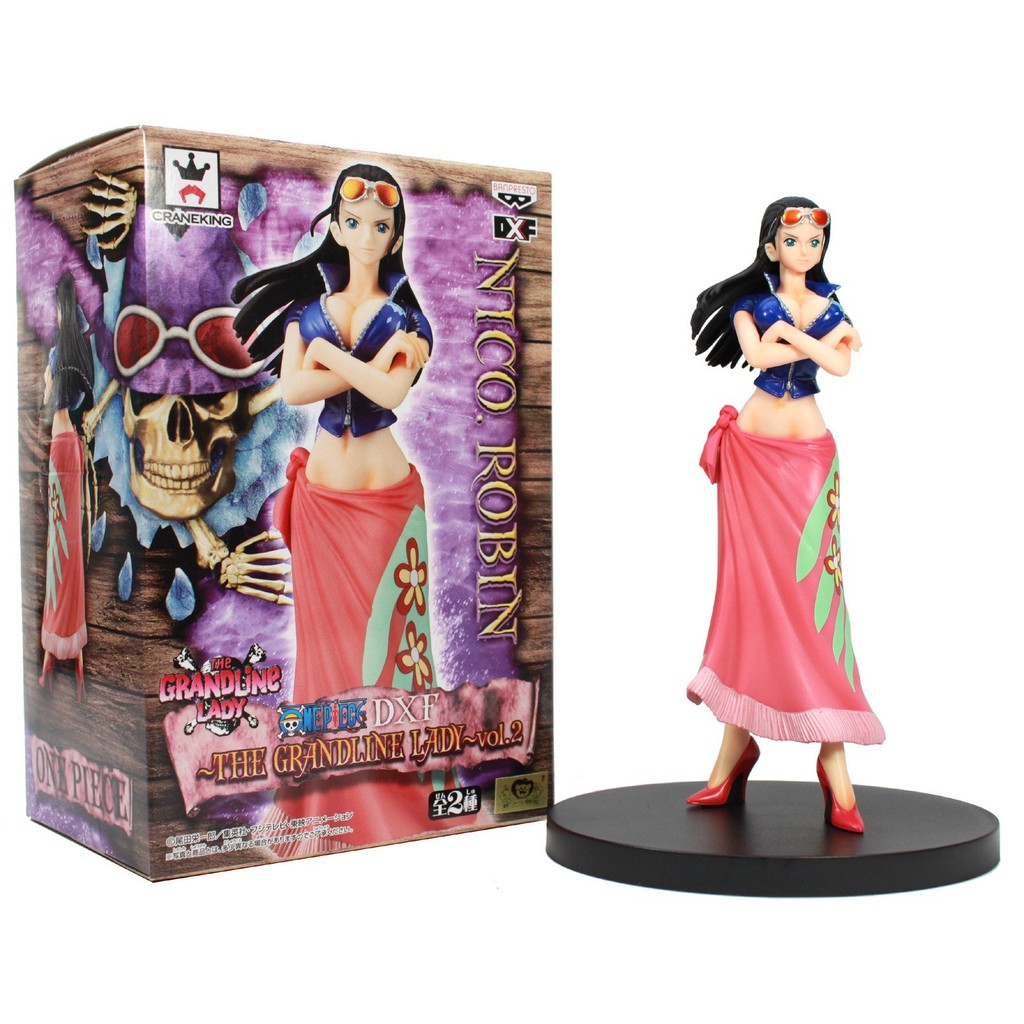 Mô Hình lắp sẵn Figure One Piece Nico Robin The Grandline Lady DXF Vol