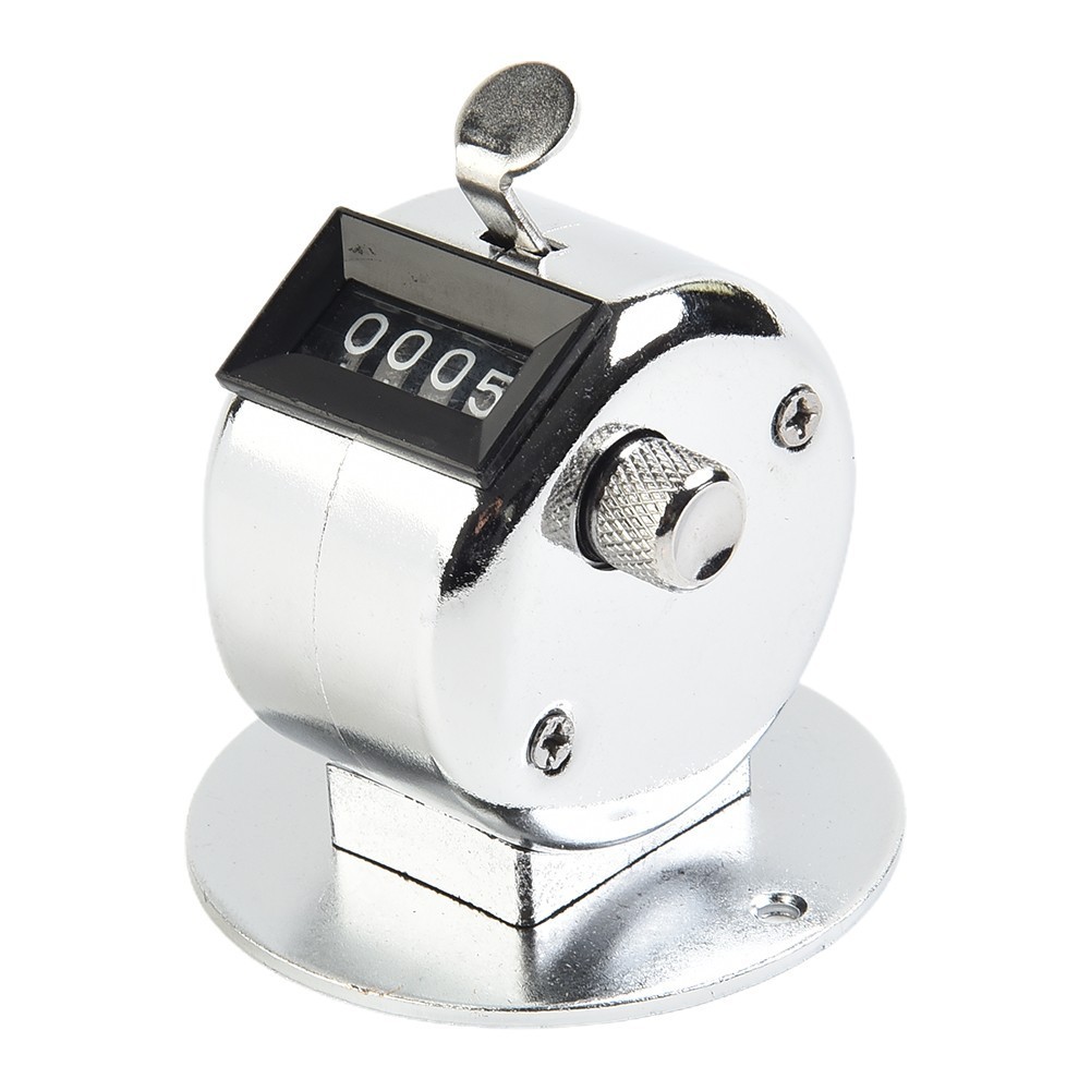 Fashionstyle Metal Mechanical Counter - Manual Counting, 0-9999 Range ...