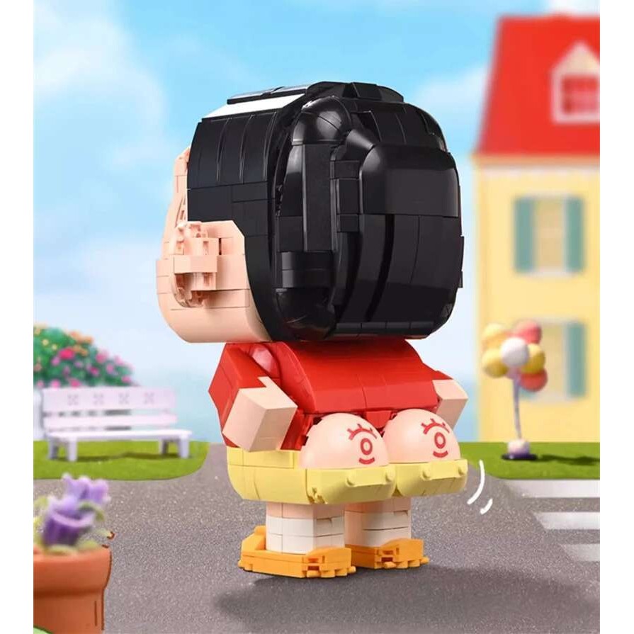 Keeppley Crayon Shin-chan Building Blocks Animation Peripheral ...