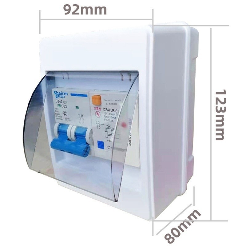 Waterproof box lightning protection leakage circuit breaker 2p Air ...