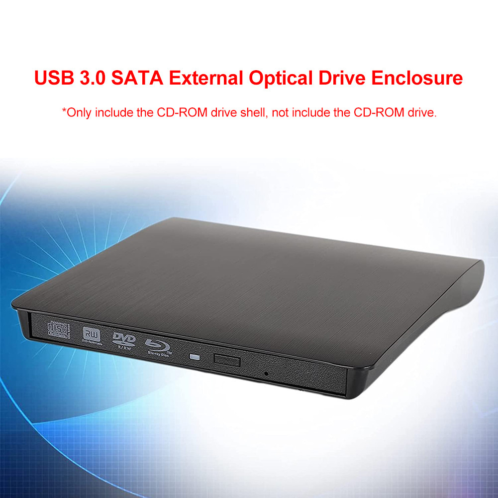 Iodool 【High Quality】 USB 3.0 SATA External DVD CDROM RW Player