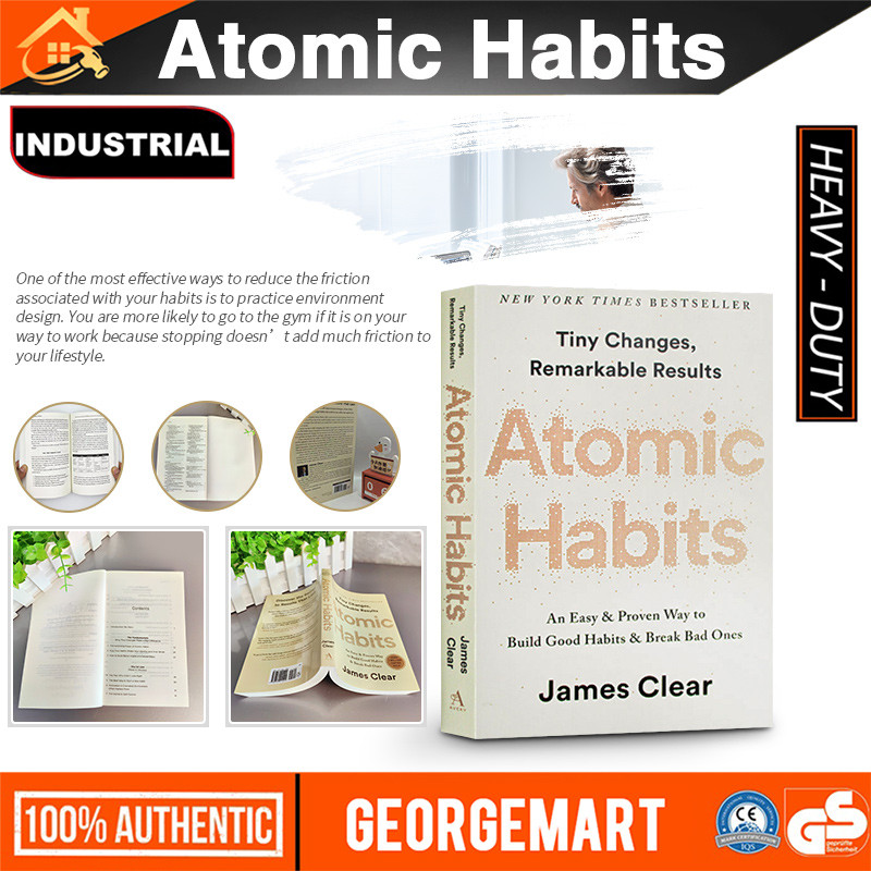 ATOMIC HABITS BY JAMES CLEAR [100% AUTHENTIC] | Shopee Philippines