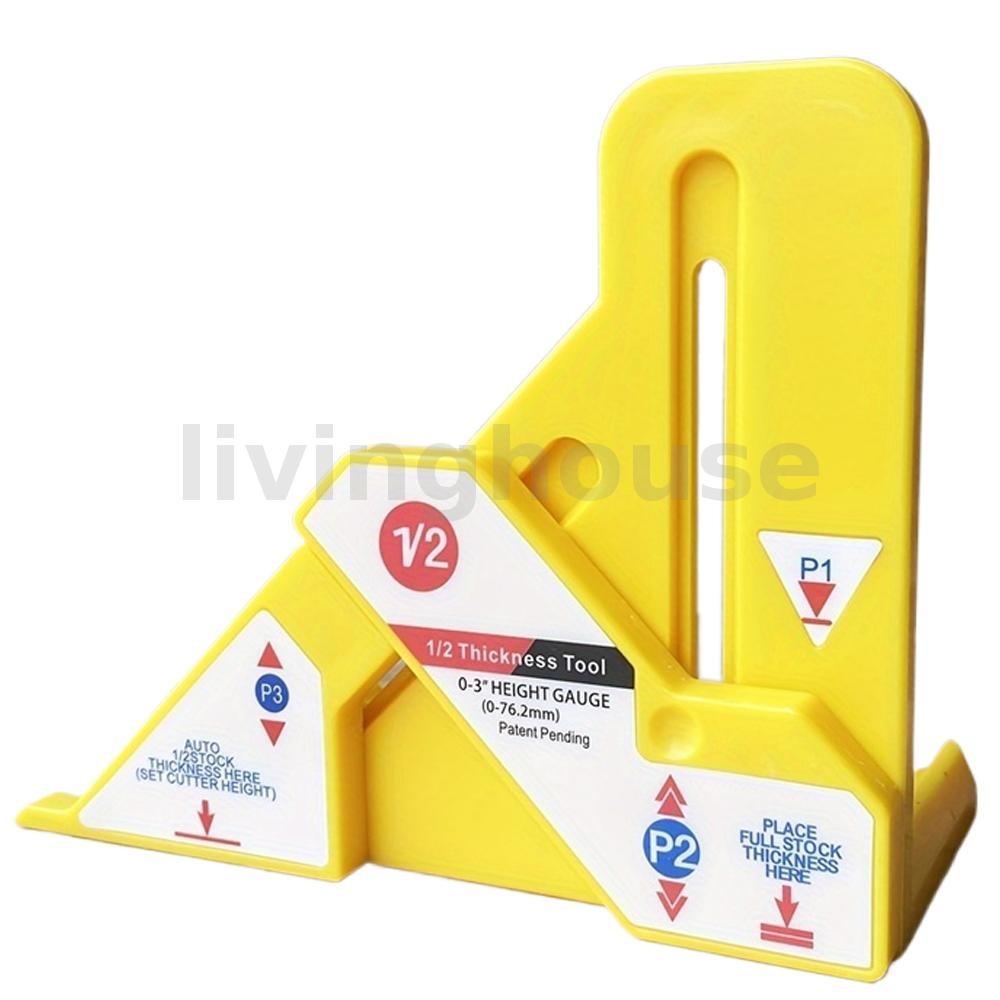 11.11 Plastic Woodworking Tool Saw Cut Guide Center Finder Multi ...