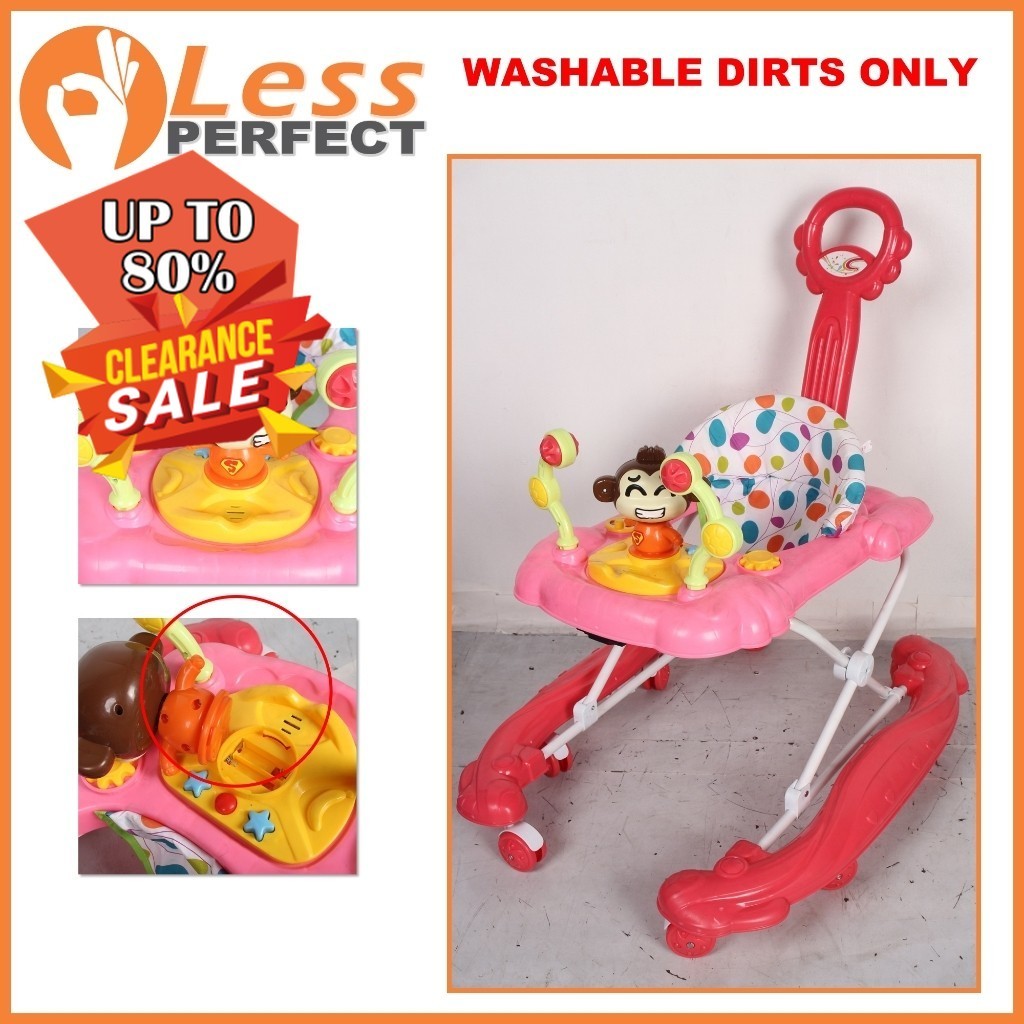 Less perfect Shopee557 626-3 Baby Walker Adjustable Height with Sounds ...