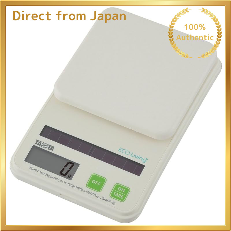 Tanita Cooking Scale Kitchen Scale Solar 2kg 1g Precision Green SD-004 ...