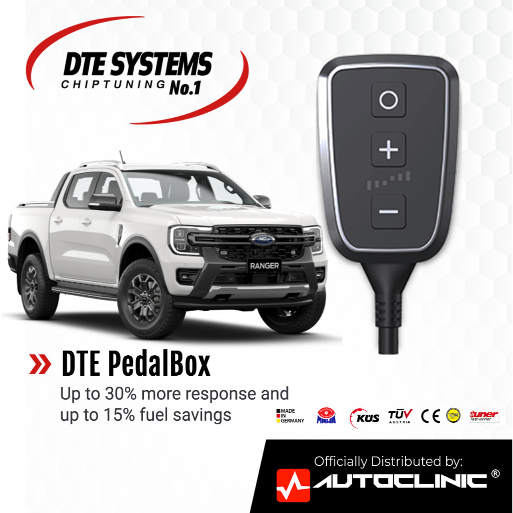 DTE PedalBox for Ford Ranger Next Gen Throttle Controller Plug and Play ...
