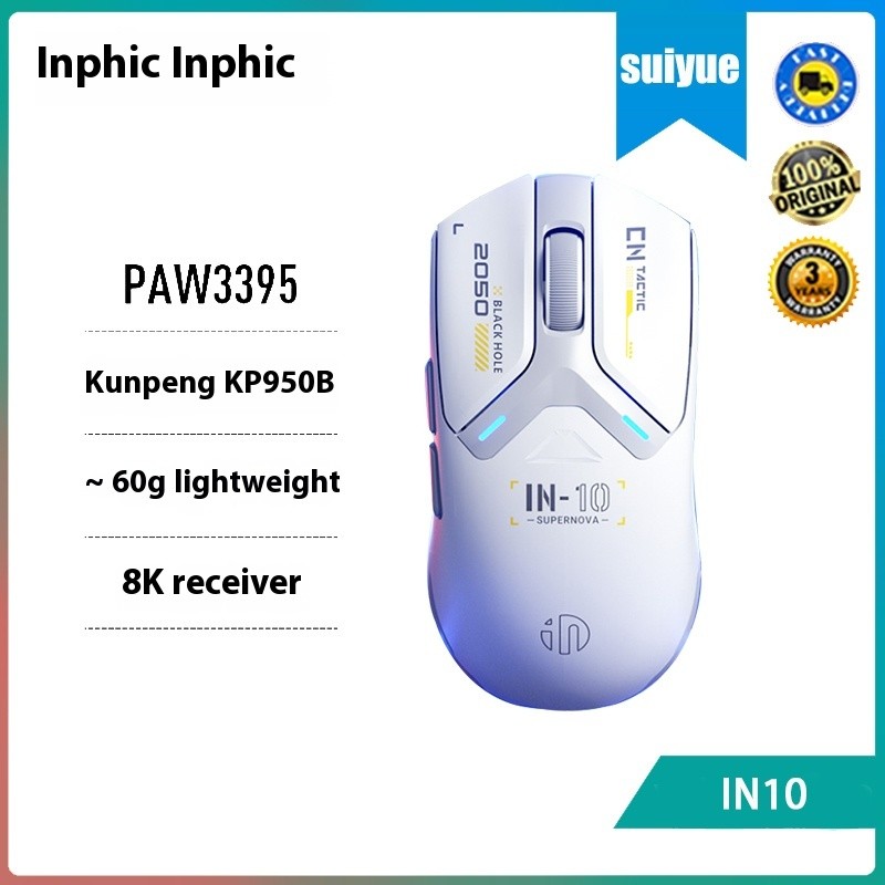 INPHIC IN10 Wireless Mouse Bluetooth Wired the third mock examination ...