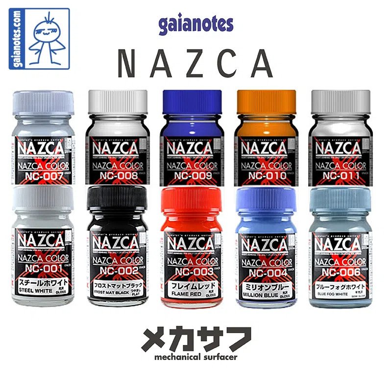 Gaianotes Nazca Color for Gundam Model Gaia Color NC001-NC013 | Shopee ...