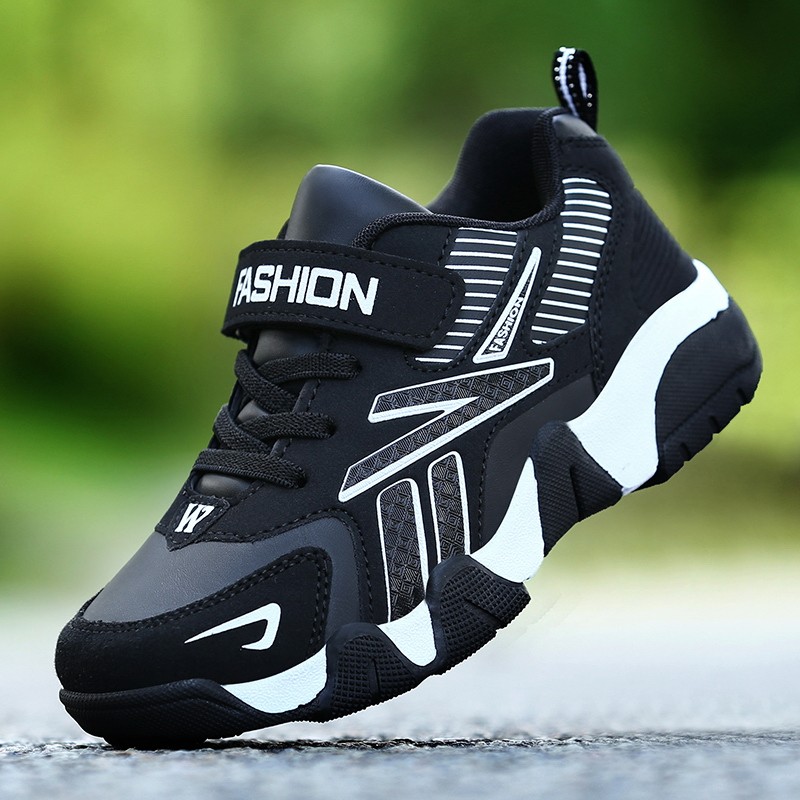 Children Boys Shoes School Sports Fashion Leather For Kids Tennis Casual  Sneakers Children's Boy Running 7-12 Years Walking Shoe