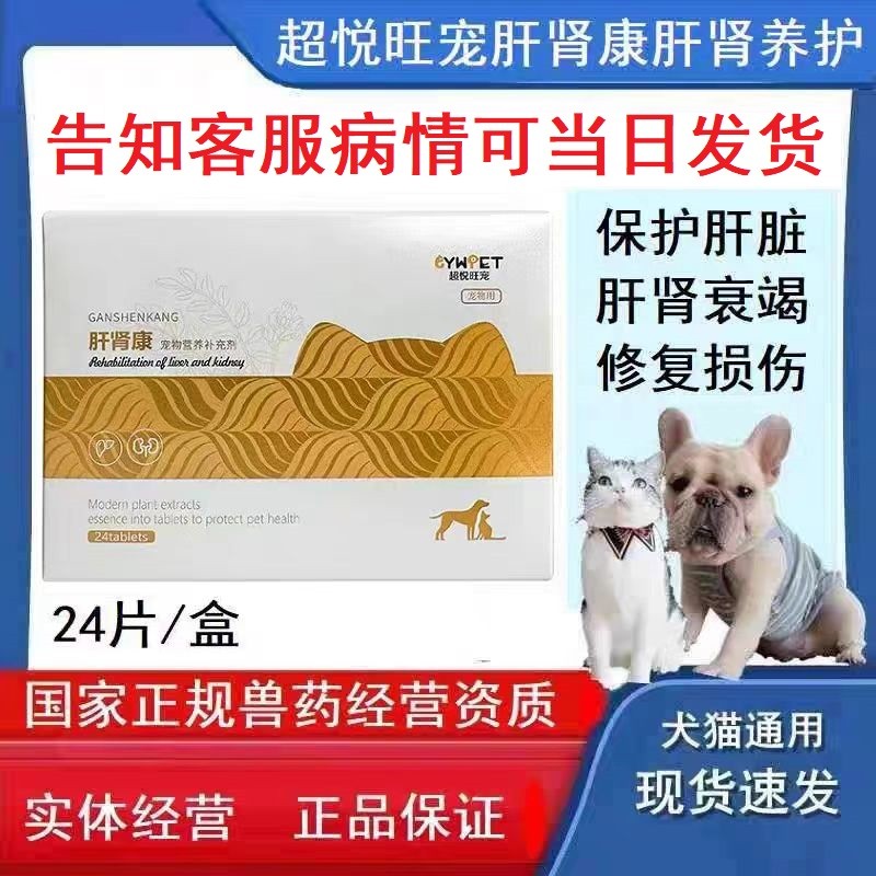 Chaoyue Wang Pet Liver Kidney Health for Dogs and Cats Fat Liver ...