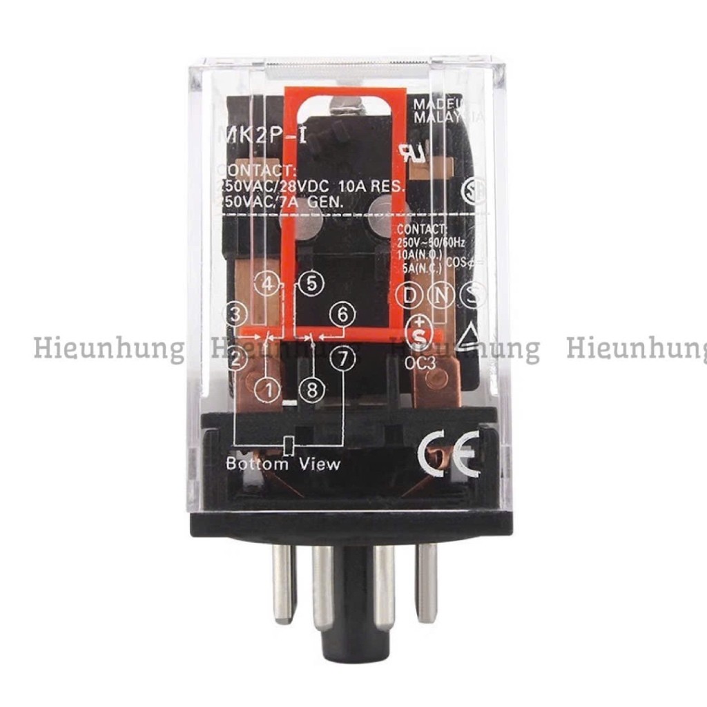 OMRON MK3P-I MIDDLE RELAY 11 ROUND PINS 24V 220V | Shopee Philippines