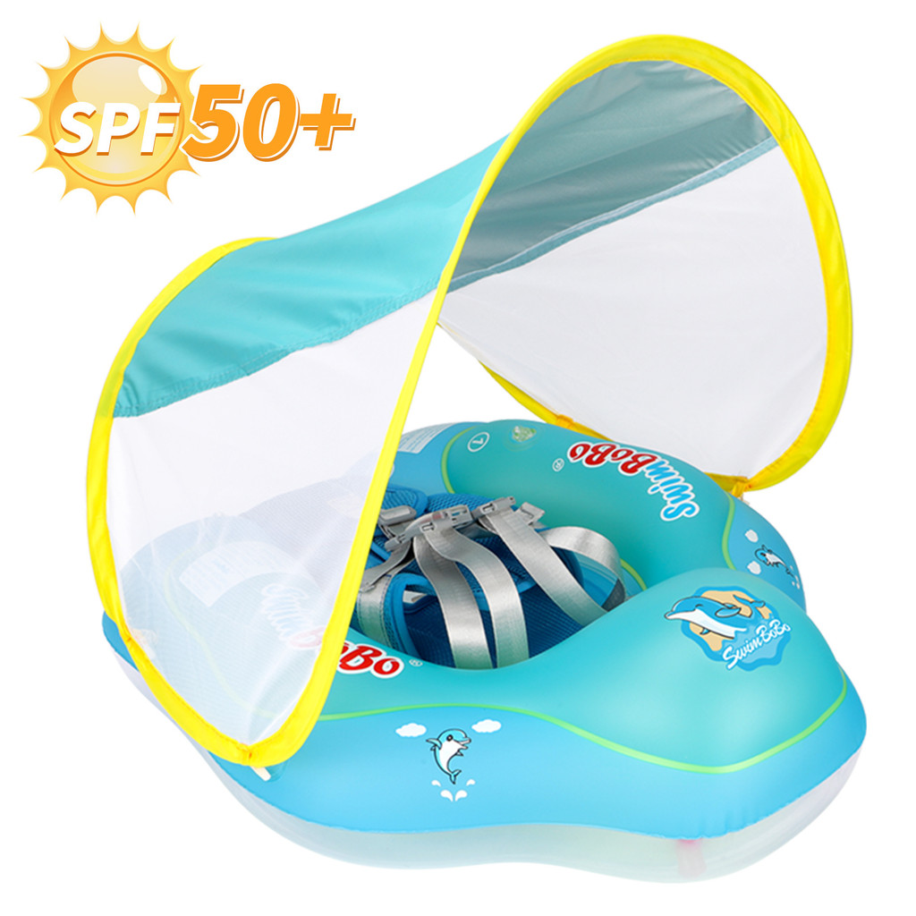 Swimbobo New Upgrade Net Seat Pocket Inflatable Baby Float With ...
