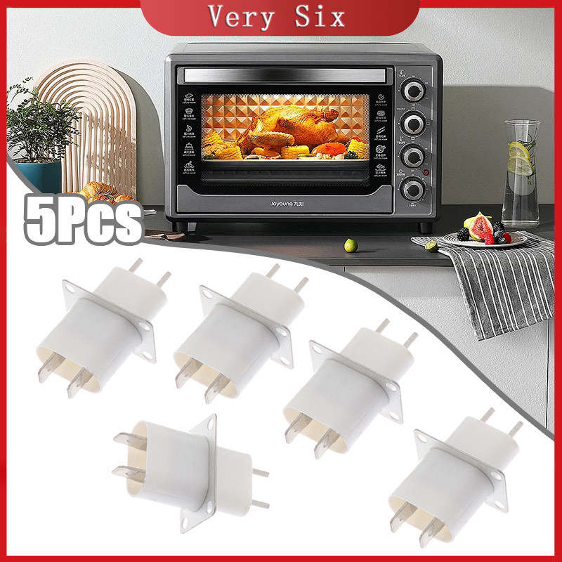 5Pcs Electronic Microwave Oven Magnetron Socket Magnetron Filament 4 ...