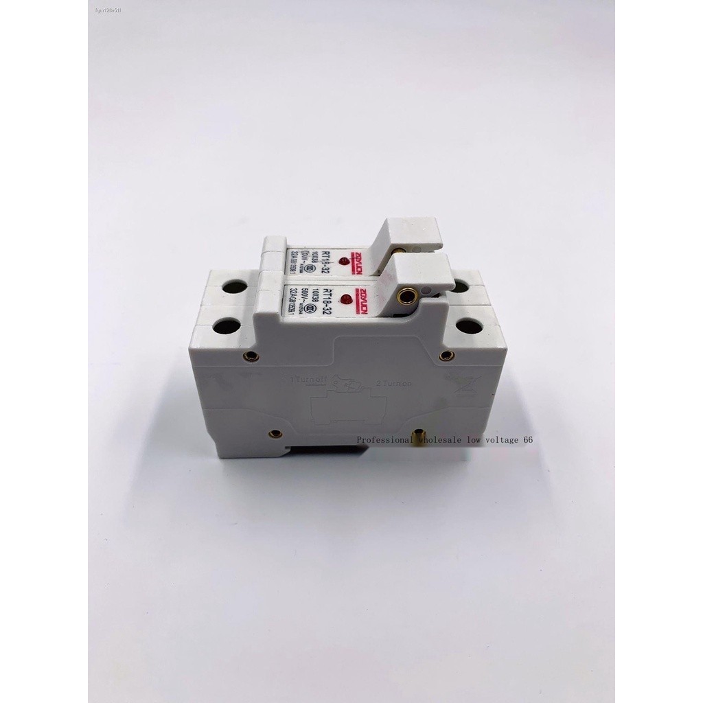COD/Old Zhongyu fuse RT18-32X 1P 2P 3P 4P single pole rail fuse base ...