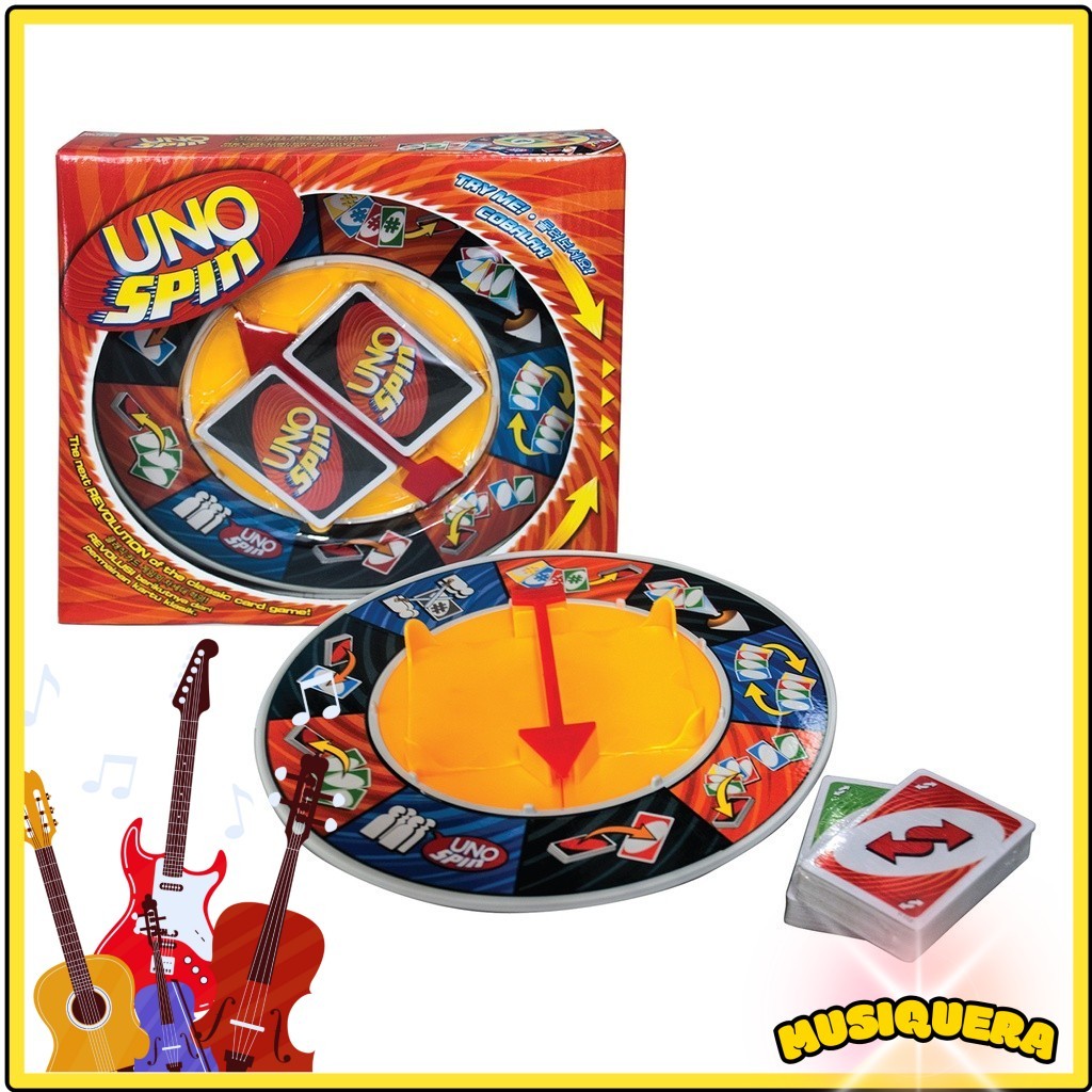 Uno Spin, Juego De Mesa Mattel Games