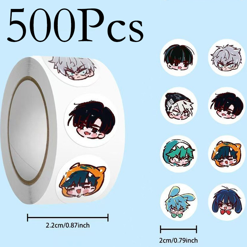 500Pcs/Set TV Alien Stage Anime Cartoon Sticker Cute Ivan Till Children ...