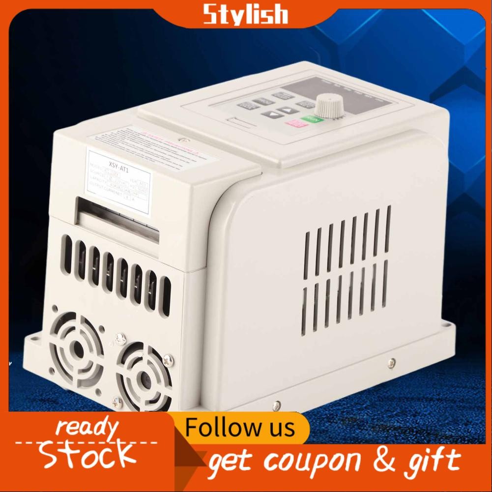 Stylish365 AC 220V 1.5KW VFD Speed Controller Variable Frequency Drive ...