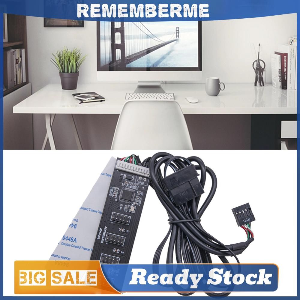 Xiwai Moederbord 9pin USB 2.0 Header 1 Naar 2 Vrouwelijke Extension HUB Connector Adapter Poort Multilier 648880076