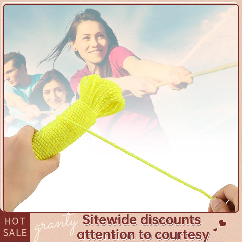 Granty 20m Nylon Rope Lines Cord Clothesline Garden Camping Outdoors ...