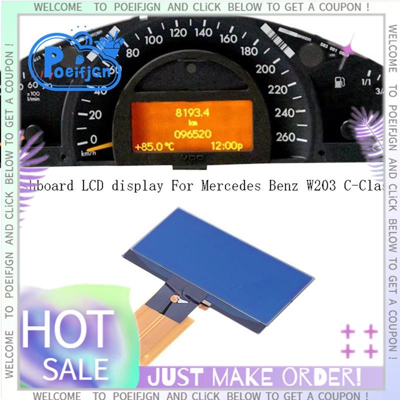 Dashboard LCD Display for Mercedes Benz W203 C-Class LCD Screen ...