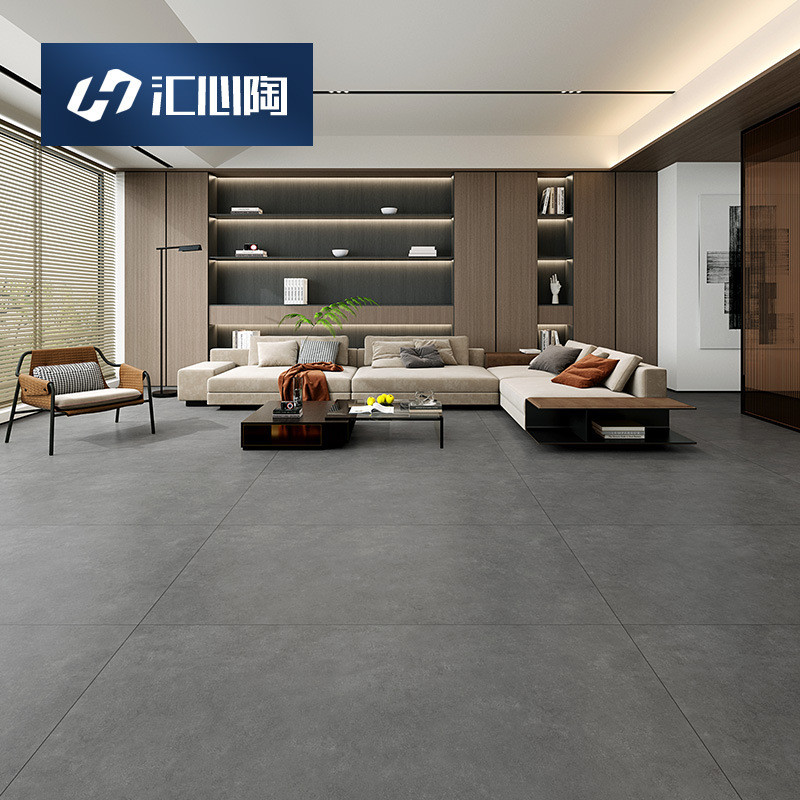 Wholesale Plain Micro Cement Tile600x1200Living Room and Kitchen ...