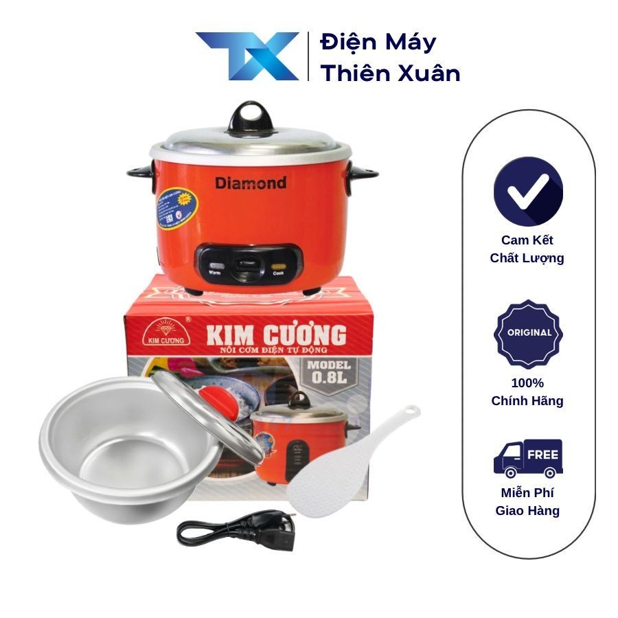 Diamond rice cooker 0.8 liter – removable lid | Shopee Philippines
